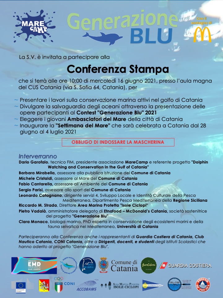 Marecamp conf stampa 160621