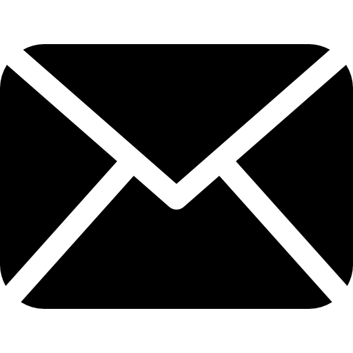 mail black envelope symbol